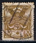 Stamps Czechoslovakia -  Scott  83   Paloma mensagera con sobre (7)