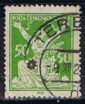 Stamps Czechoslovakia -  Scott  87  Checoslovaquia rompiendo la cadenas de la livertad (6)