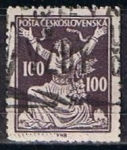 Stamps Czechoslovakia -  Scott  88  Checoslovaquia rompiendo la cadenas de la livertad (5)