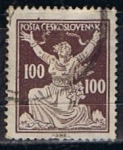 Stamps Czechoslovakia -  Scott  88  Checoslovaquia rompiendo la cadenas de la livertad (9)