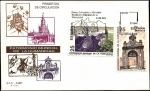 Stamps Spain -  Patrimonio Mundial de la Humanidad - Toledo - La Gomera - SPD