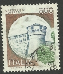 Stamps Italy -  Castillo