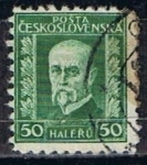 Stamps Czechoslovakia -  Scott  116  Presidente  Marsaryk (3)