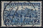Stamps Czechoslovakia -  Scott  119  Hradcany en Praga (2)