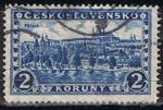 Stamps Czechoslovakia -  Scott  119  Hradcany en Praga (6)