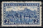 Sellos de Europa - Checoslovaquia -  Scott  119  Hradcany en Praga (9)