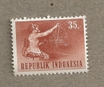 Stamps Asia - Indonesia -  Operadora teléfono
