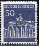 Stamps : Europe : Germany :  Puerta Brandenburgo	