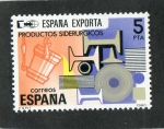 Stamps Spain -  2563- ESPAÑA EXPORTA- PRODUCTOS SIDERURGICOS.