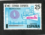 Stamps Spain -  2567- ESPAÑA EXPORTA- TECNOLOGIA.