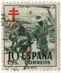 Stamps : Europe : Spain :  1104.-Pro tuberculosos