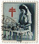 Stamps Spain -  1122.- Pro tuberculosos