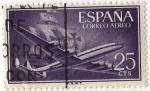 Stamps Spain -  1170.- Superconstellación y Nao Sta. Maria