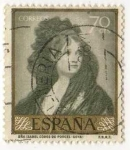 Stamps : Europe : Spain :  1214.- Goya. Doña Isabel Cobos de Porcel