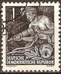 Stamps Germany -  Fünfjahresplan (plan quinquenal-DDR)