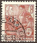Stamps Germany -  Fünfjahresplan (plan quinquenal-DDR)