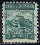 Stamps Czechoslovakia -  Scott  134  Castillo Pernestan (4)