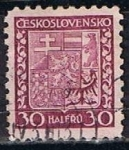 Stamps Czechoslovakia -  Scott  156  Escudo de Armas (4)