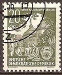 Stamps Germany -  Fünfjahresplan (plan quinquenal-DDR)