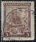 Stamps Czechoslovakia -  Scott  165 Catedral de Brno