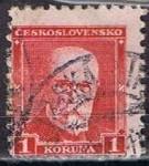 Sellos de Europa - Checoslovaquia -  Scott  170  Presidente Masaryk