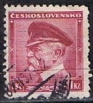 Stamps Czechoslovakia -  Scott  212  Presidente Masaryk (1)