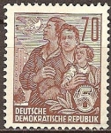 Stamps Germany -  Fünfjahresplan (plan quinquenal-DDR)