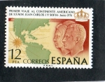 Sellos de Europa - Espa�a -  2333- PRIMER VIAJE AL C.AMERICANO DE SS.MM.LOS REYES DE ESPAÑA