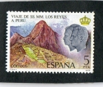 Stamps Spain -  2494- VIAJE DE SS.MM. LOS REYES  A PERU.