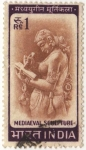 Stamps India -  MEDIAEVAL SCULPTURE