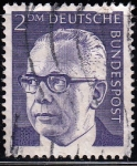 Stamps Germany -  Gustav Heinemann	