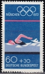 Stamps Germany -  München 1972	