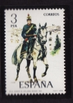 Stamps Spain -  Uniforme Militar IX