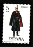 Stamps Spain -  Uniforme Militar IX