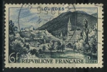Sellos de Europa - Francia -  S719 - Vista de Lourdes