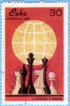 Stamps Cuba -  VI Capablanca in memorian
