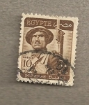 Stamps Egypt -  Soldado