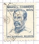 Sellos de America - Brasil -  Mariscal Peixoto