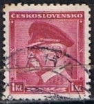 Stamps Czechoslovakia -  Scott  212  Presidente Masaryk (3)