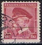 Stamps Czechoslovakia -  Scott  212  Presidente Masaryk (5)