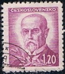 Stamps Czechoslovakia -  Scott  295  Stefánik Masaryk