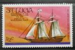Stamps : America : Saint_Lucia :  BICENTENARIO REVOLUCION AMERICANA