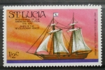 Sellos del Mundo : America : Santa_Lucia : BICENTENARIO REVOLUCION AMERICANA