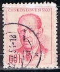 Stamps Czechoslovakia -  Scott  615  Pres. Antonin Zapotochky