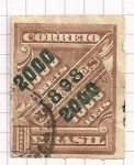 Stamps Brazil -  Sobrecargados