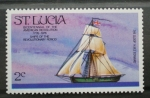 Stamps : America : Saint_Lucia :  BICENTENARIO REVOLUCION AMERICANA