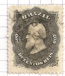 Sellos de America - Brasil -  Pedro II