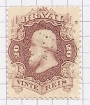 Stamps America - Brazil -  Pedro II