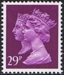 Stamps United Kingdom -  REINAS VICTORIA Y ELIZABETH II