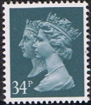Stamps : Europe : United_Kingdom :  REINAS VICTORIA Y ELIZABETH II